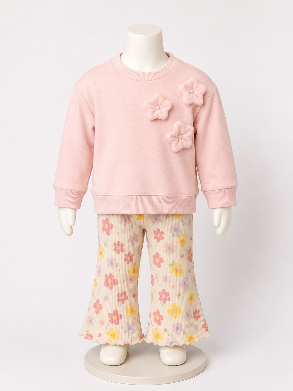 Madison Pink Floral Kids Matching Set